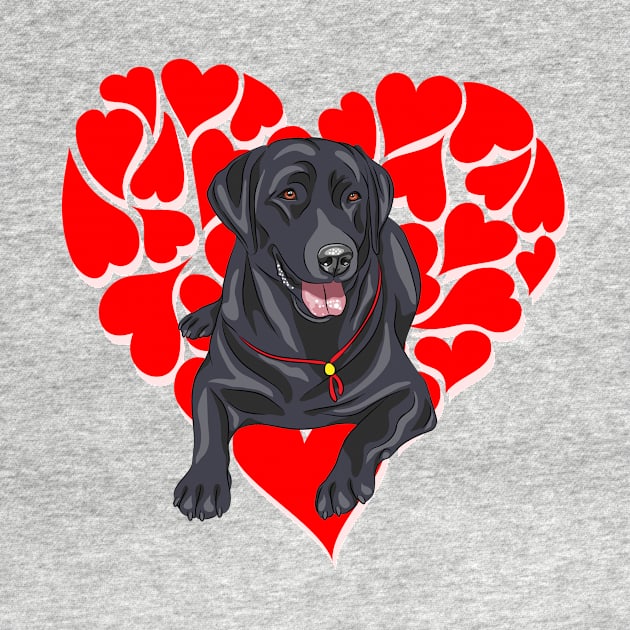 Labrador Queen of Hearts! Especially for Labrador Retriever owners! by rs-designs